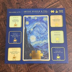 Van Gogh Puzzle and Tea Set